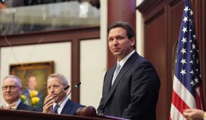 Florida Gov. Ron DeSantis Announces New Law Against Squatters